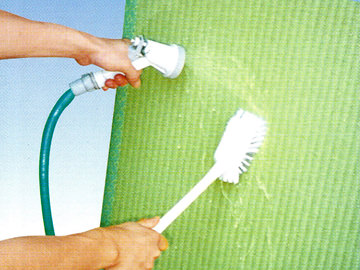 水洗いができるから清潔